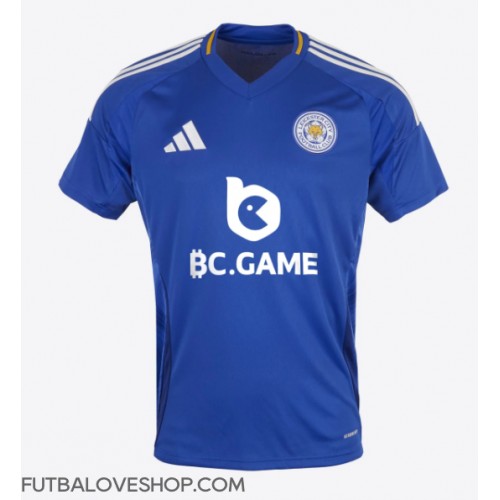 Dres Leicester City Domáci 2024-25 Krátky Rukáv